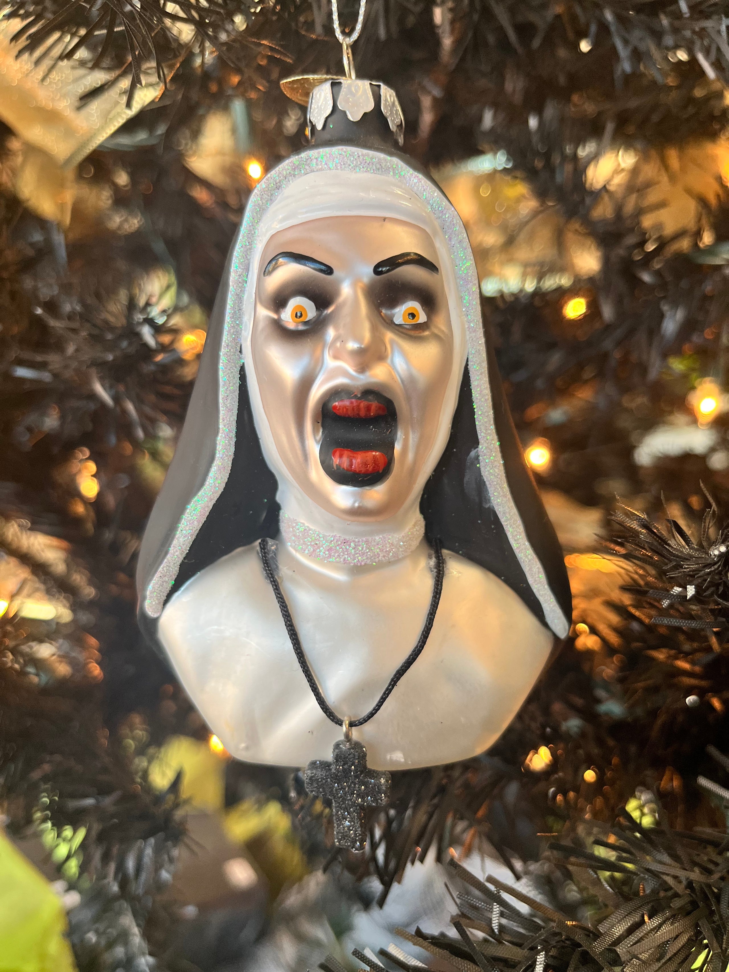 Nun ornament the learned lemur